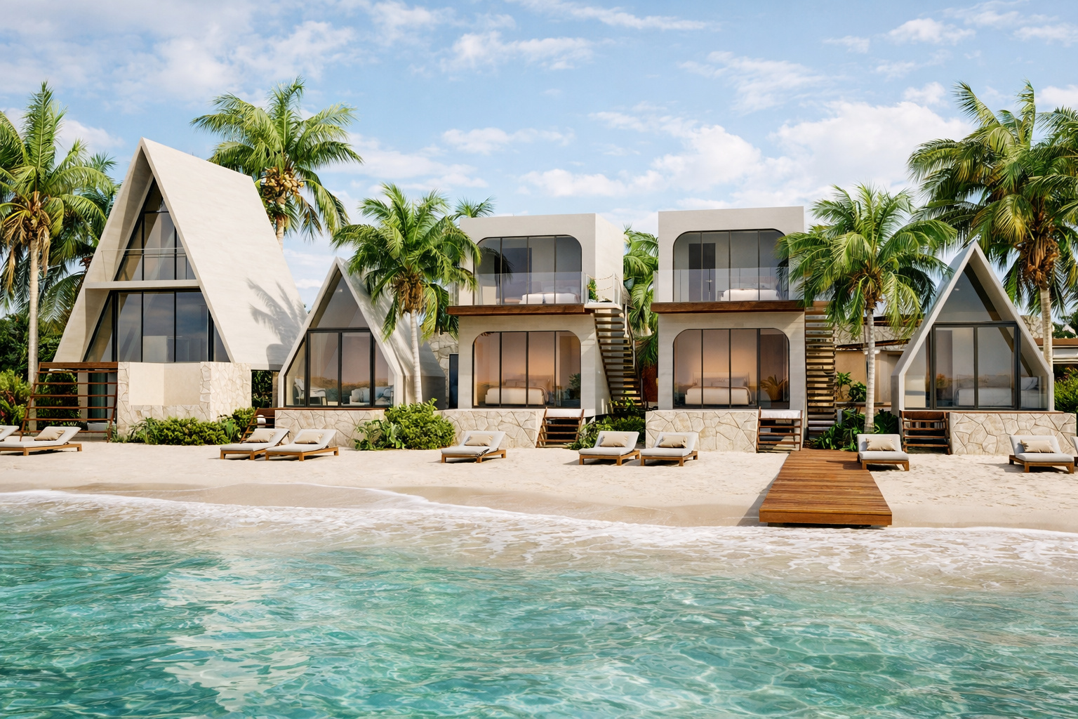 Hotel Danselis, proyecto hotelero boutique en zona costera desarrollado por Vallesa Arquitectura